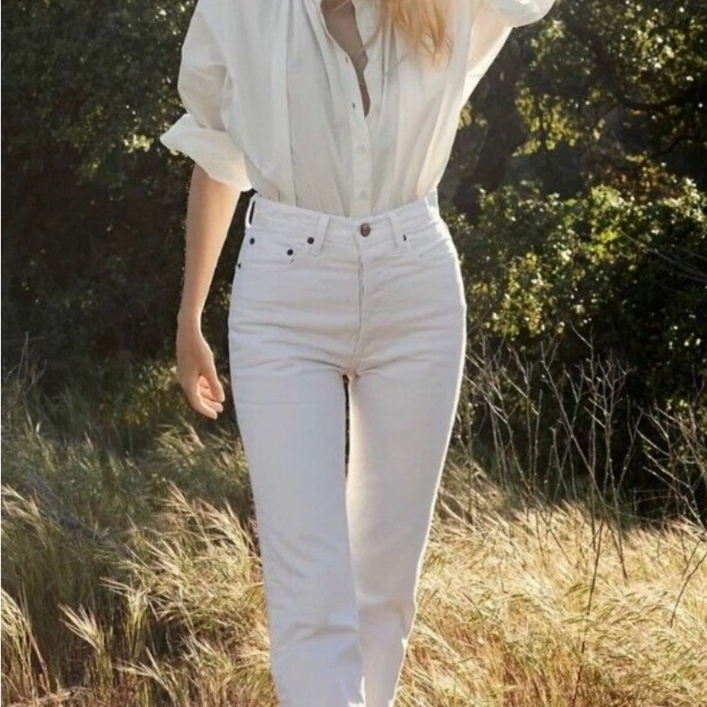 Doen Diana Jeans in White